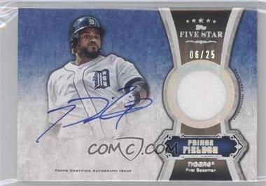 2012 Topps Five Star - Autographed Relics - Rainbow #FSAR-PF - Prince Fielder /25