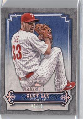 2012 Topps Five Star - [Base] - Rainbow #56 - Cliff Lee /10 [Noted]
