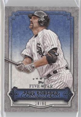 2012 Topps Five Star - [Base] #29 - Paul Konerko /80