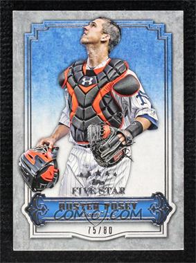 2012 Topps Five Star - [Base] #4 - Buster Posey /80