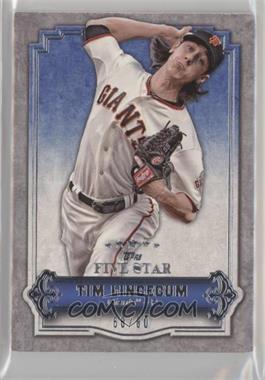 2012 Topps Five Star - [Base] #47 - Tim Lincecum /80