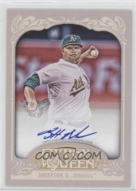 2012 Topps Gypsy Queen - Autograph #GQA-BA - Brett Anderson