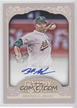 2012 Topps Gypsy Queen - Autograph #GQA-BA - Brett Anderson