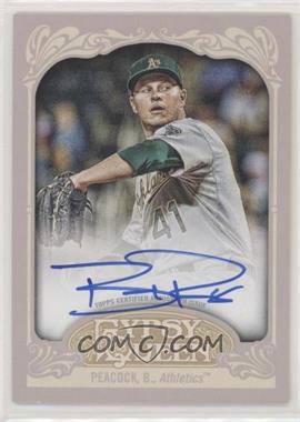 2012 Topps Gypsy Queen - Autograph #GQA-BPK - Brad Peacock