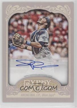 2012 Topps Gypsy Queen - Autograph #GQA-JA - J.P. Arencibia