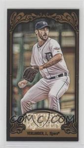 2012 Topps Gypsy Queen - [Base] - Mini Black #130 - Justin Verlander