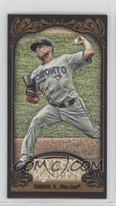 2012 Topps Gypsy Queen - [Base] - Mini Black #168 - Ricky Romero