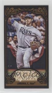 2012 Topps Gypsy Queen - [Base] - Mini Black #230 - Evan Longoria