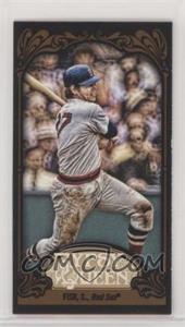 2012 Topps Gypsy Queen - [Base] - Mini Black #234 - Carlton Fisk