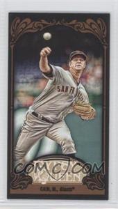 2012 Topps Gypsy Queen - [Base] - Mini Black #24 - Matt Cain