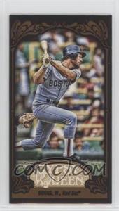 2012 Topps Gypsy Queen - [Base] - Mini Black #248 - Wade Boggs
