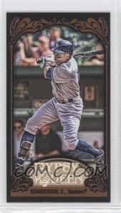 2012 Topps Gypsy Queen - [Base] - Mini Black #260 - Curtis Granderson