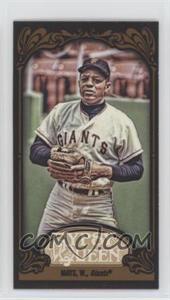 2012 Topps Gypsy Queen - [Base] - Mini Black #280 - Willie Mays