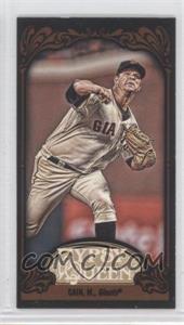 2012 Topps Gypsy Queen - [Base] - Mini Black #305 - Matt Cain