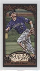 2012 Topps Gypsy Queen - [Base] - Mini Black #312 - Troy Tulowitzki