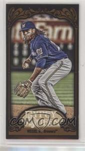 2012 Topps Gypsy Queen - [Base] - Mini Black #324 - Rickie Weeks [EX to NM]