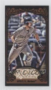 2012 Topps Gypsy Queen - [Base] - Mini Black #349 - Dustin Ackley