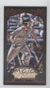 2012 Topps Gypsy Queen - [Base] - Mini Black #349 - Dustin Ackley