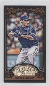 2012 Topps Gypsy Queen - [Base] - Mini Black #78 - Sergio Santos