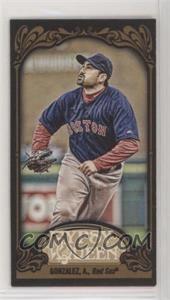 2012 Topps Gypsy Queen - [Base] - Mini Black #92 - Adrian Gonzalez