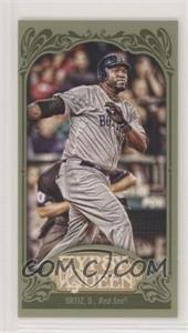 2012 Topps Gypsy Queen - [Base] - Mini Green #173 - David Ortiz