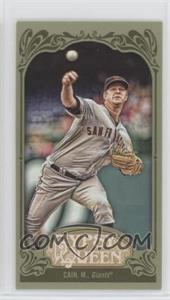 2012 Topps Gypsy Queen - [Base] - Mini Green #24 - Matt Cain