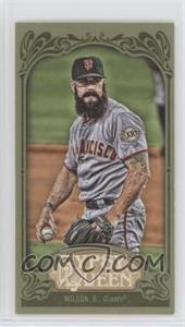 2012 Topps Gypsy Queen - [Base] - Mini Green #26 - Brian Wilson