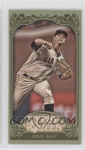 2012 Topps Gypsy Queen - [Base] - Mini Green #305 - Matt Cain