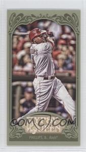 2012 Topps Gypsy Queen - [Base] - Mini Green #327 - Brandon Phillips