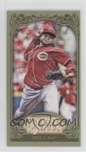 2012 Topps Gypsy Queen - [Base] - Mini Green #93 - Johnny Cueto