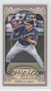 2012 Topps Gypsy Queen - [Base] - Mini Gypsy Queen Back #15 - Asdrubal Cabrera