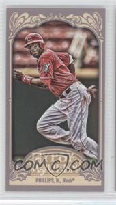 2012 Topps Gypsy Queen - [Base] - Mini Gypsy Queen Back #163 - Brandon Phillips