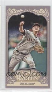 2012 Topps Gypsy Queen - [Base] - Mini Gypsy Queen Back #24 - Matt Cain