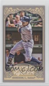 2012 Topps Gypsy Queen - [Base] - Mini Gypsy Queen Back #260 - Curtis Granderson