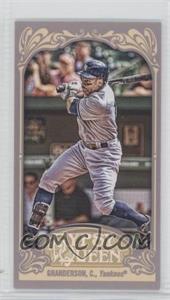 2012 Topps Gypsy Queen - [Base] - Mini Gypsy Queen Back #260 - Curtis Granderson