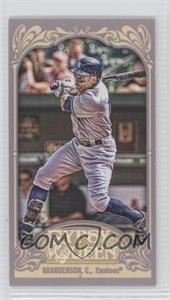 2012 Topps Gypsy Queen - [Base] - Mini Gypsy Queen Back #260 - Curtis Granderson