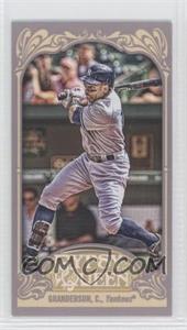 2012 Topps Gypsy Queen - [Base] - Mini Gypsy Queen Back #260 - Curtis Granderson