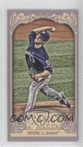 2012 Topps Gypsy Queen - [Base] - Mini Gypsy Queen Back #310 - Zack Greinke