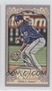 2012 Topps Gypsy Queen - [Base] - Mini Gypsy Queen Back #324 - Rickie Weeks