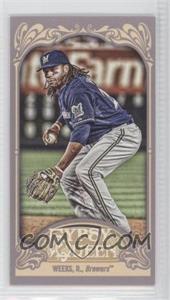 2012 Topps Gypsy Queen - [Base] - Mini Gypsy Queen Back #324 - Rickie Weeks