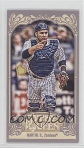 2012 Topps Gypsy Queen - [Base] - Mini Gypsy Queen Back #5 - Russell Martin