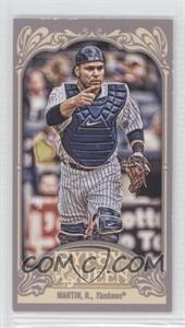 2012 Topps Gypsy Queen - [Base] - Mini Gypsy Queen Back #5 - Russell Martin