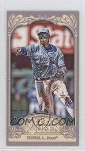 2012 Topps Gypsy Queen - [Base] - Mini Gypsy Queen Back #81 - Alcides Escobar