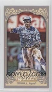 2012 Topps Gypsy Queen - [Base] - Mini Gypsy Queen Back #81 - Alcides Escobar