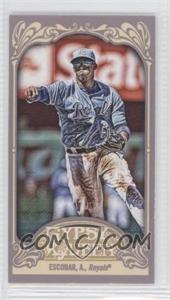 2012 Topps Gypsy Queen - [Base] - Mini Gypsy Queen Back #81 - Alcides Escobar