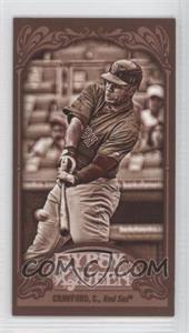 2012 Topps Gypsy Queen - [Base] - Mini Sepia #151 - Carl Crawford /99