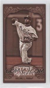 2012 Topps Gypsy Queen - [Base] - Mini Sepia #171 - Jimmy Rollins /99