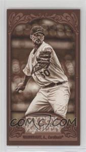 2012 Topps Gypsy Queen - [Base] - Mini Sepia #196 - Adam Wainwright /99