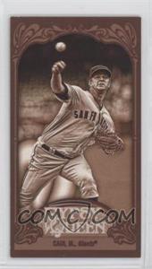 2012 Topps Gypsy Queen - [Base] - Mini Sepia #24 - Matt Cain /99