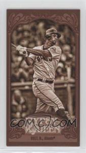 2012 Topps Gypsy Queen - [Base] - Mini Sepia #311 - Brandon Belt /99